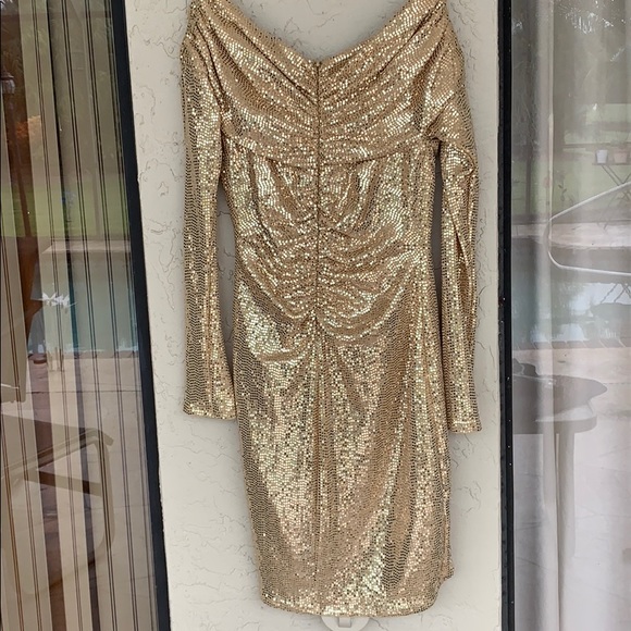 BCBGMAXAZRIA bnwt fancy cocktail dress - Picture 7 of 7